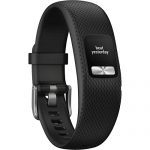 Garmin vívofit 4 activity tracker with 1+ year battery life and color display.