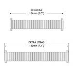 Watch Band Gold Speidel Curved End with No Clasp