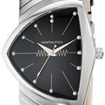 Hamilton Mens Watch with Black Leather Band