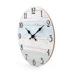 Round Wall Clock Vintage Rustic