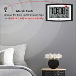 Atomic Clock Digital Wall or Desk for Seniors