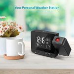 USB Charger Digital Clock Projector