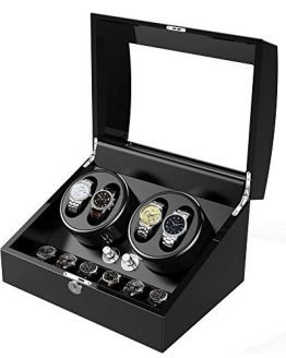  Automatic Watch Winder with Extra 6 Watch Storage