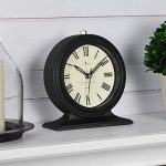 Black FirsTime Co. Antolini Tabletop Clock