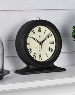 Black FirsTime Co. Antolini Tabletop Clock