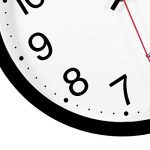 Timeless Elegance: Foxtop 12 Inch Silent Wall Clock for a Classic Touch in Home, Office, and Classroom