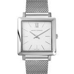 Larsson Jennings 34mm Satin White dial and Silver Stainless