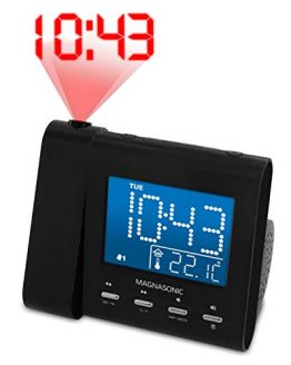 Magnasonic Projection Alarm Clock with AM/FM Radio