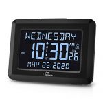 Autoset Alarm Clock Large Display Desk