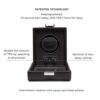 WOLF Heritage Single Watch Winder with Cover