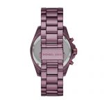 Purple  Michael Kors Quartz Watch Steel Strap