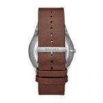 Skagen Brown Leather Watch Analog