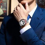 Chronograph Stainless Steel Waterproof Date Analog Watch
