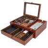 Smartphone Charging Station for Watches Valet Organizer