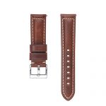 Quick Release Retro Leather Watch Band