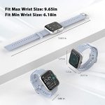 Smart Watch Touch Screen with Heart Rate Monitor Blood Oxygen
