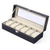 Watch Organizer, Ohuhu 6 Slot Watch Box PU Leather
