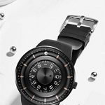 Skone Unique Men's Watches Waterproof, Fashion Silicone Strap
