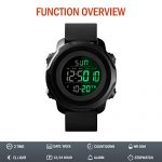 Digital Sports Watch Military Electronic Waterproof Wrist Watch