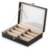 Elegance and Organization: 8-Slot Sunglasses and Eyeglasses Display Organizer