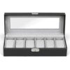 Leather Watch Box Display Case Organizer
