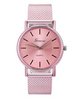 Wrist Watch Ultra Thin Minimalist Luxury Mesh Bracelet