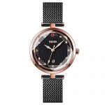 Analog Ladies Wrist Watch with Date Casual Luminous