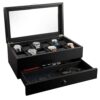 Display Case Organizer Watch Box 12 Watch Slots