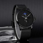 Wrist Watch Minimalist Waterproof Mens Watch