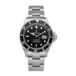 Black Rolex Submariner Watch Automatic