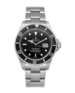 Black Rolex Submariner Watch Automatic