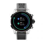 HR Heart Rate Nylon Touchscreen Smart Watch Diesel
