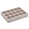 Watch Box Organizers with Glass Display Top