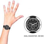 Unleash Sporty Sophistication – Larsson & Jennings Rally Watch, Black Dial & Leather Strap