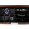 Lifomenz Co Watch Jewelry Box for Men 6 Slot Watch Box