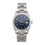 Blue Dial Mens Rolex Datejust