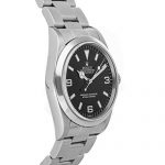 Black Rolex Explorer Mechanical Watch