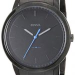Fossil Steel Dress Minimalist Watch Black 