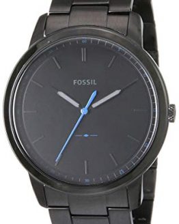 Fossil Steel Dress Minimalist Watch Black 