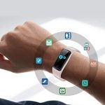 Non-Bluetooth Waterproof Pedometer Fitness Watch – Step & Calorie Tracker, No App Needed