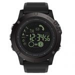 Pedometer Calorie Counter Smart Watch Black GOKOO