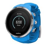 Suunto Unisex Sport Digital Quartz Display Watch, Blue Silicone Band