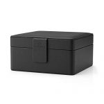 6-Slot Watch Box Organizer Collector Wooden