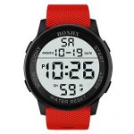 Mens Digital Sports Watches LED Screen Large Face Military Watches