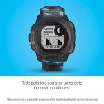 Garmin Instinct Solar Surf, Solar-Powered Rugged Outdoor Smartwatch