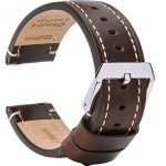 Leather Watch Band Quick Release Strap Smartwatch
