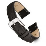 Speidel Genuine Leather Ladies Watch Band Black
