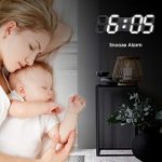Warehouse Remote 3D LED Wall Clock