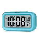 Blue Night Light Digital Alarm Clock