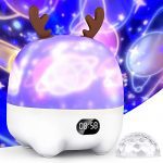 Star Projector Night Light for Kids Baby, Bluetooth Music Speaker